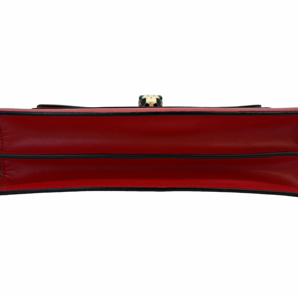 Bulgari Red Serpenti Shoulder Bag - Picture 5 of 6
